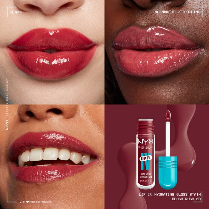 NYX PMU Lip IV Gloss Stain Lipgloss Duo - Image 8