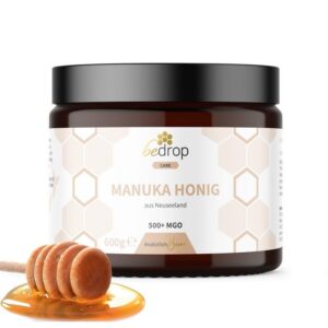 XXL Manuka Honig 600g mit MGO 500+ Vorratsglas