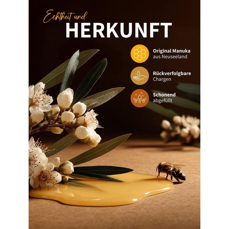 XXL Manuka Honig 600g mit MGO 500+ Vorratsglas - Image 4